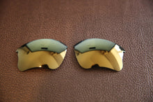 Load image into Gallery viewer, PolarLens POLARIZED 24k Gold Replacement Lens for-Oakley Flak Jacket XLJ