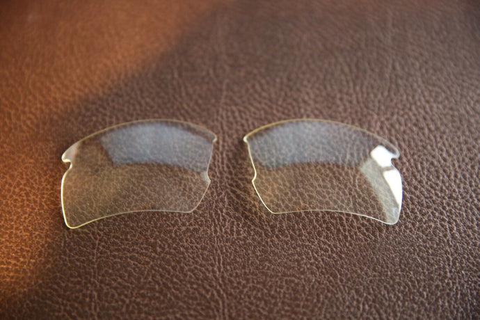 PolarLens Clear / Transparent Replacement Lens for-Oakley Flak Jacket 2.0 XL