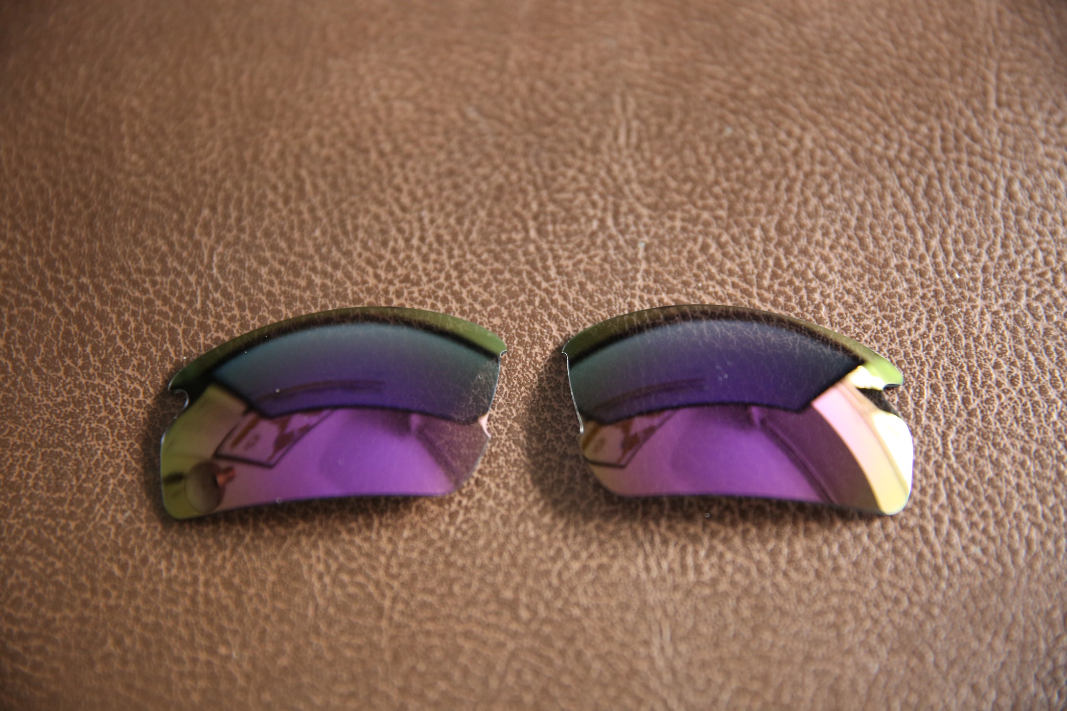 PolarLens POLARIZED Replacement Lens for-Oakley Flak Jacket 2.0 - Purple