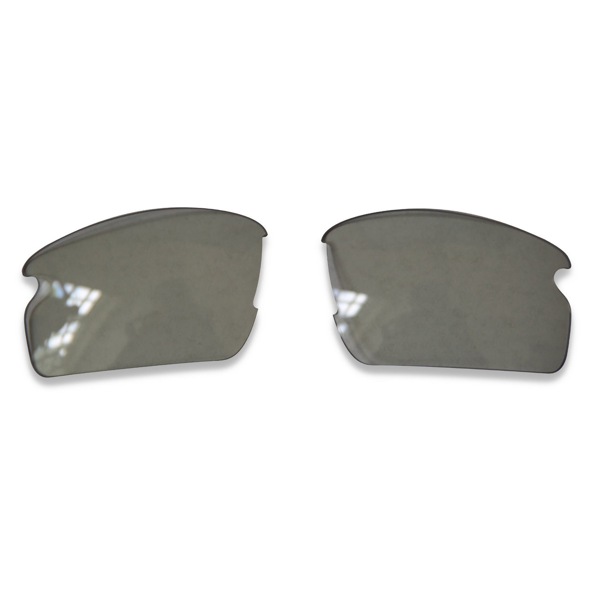 PolarLens POLARIZED Replacement Lens for-Oakley Flak Jacket 2.0 - Clear