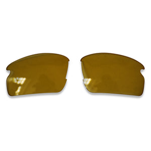 PolarLens POLARIZED Replacement Lens for-Oakley Flak Jacket 2.0 - Yellow Night Vision