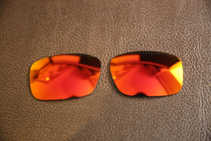 PolarLens POLARIZED Red Fire Replacement Lens for-Oakley Drop Point sunglasses