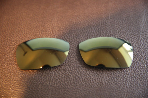 PolarLens POLARIZED 24k Gold Replacement Lens for-Oakley Spike Sunglasses