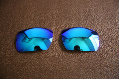 PolarLens POLARIZED Ice Blue Replacement Lens for-Oakley Oil Drum sunglasses