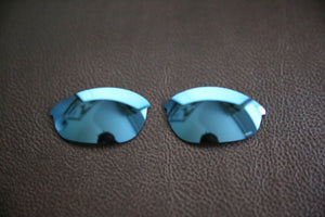PolarLens POLARIZED Smoke Blue Replacement Lens for-Oakley Half Jacket
