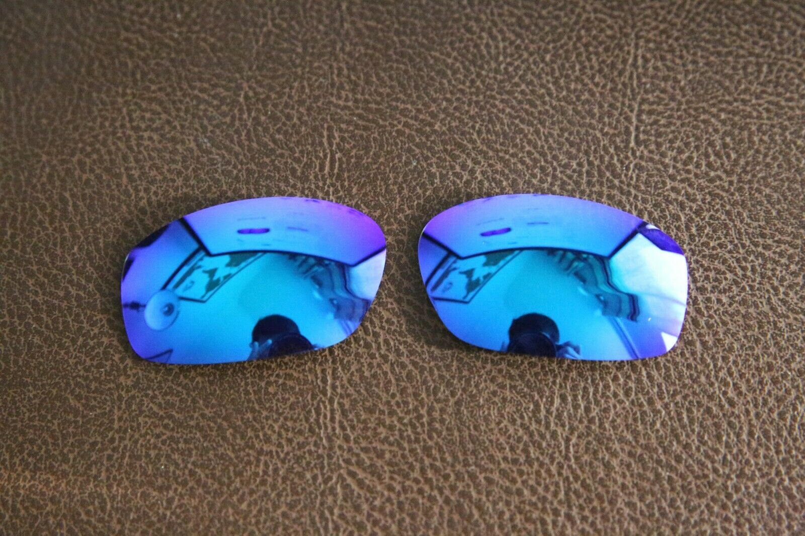 PolarLens POLARIZED Ice Blue Replacement Lens for-Oakley Taper Sunglasses