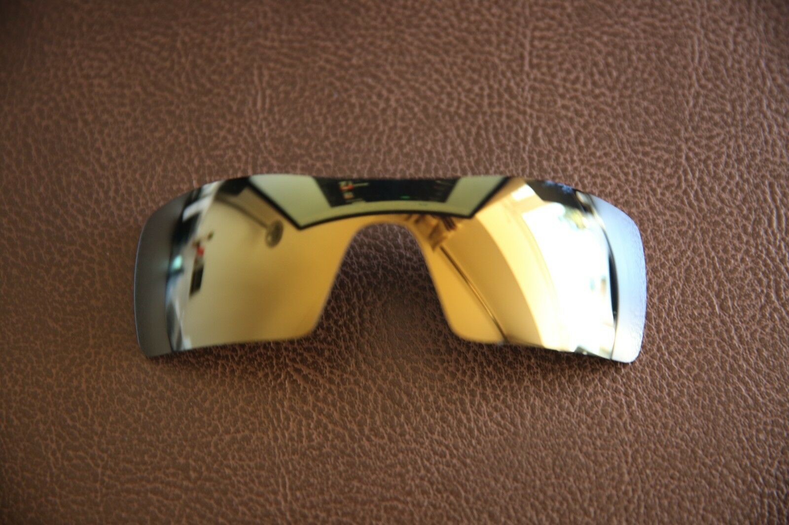 PolarLens POLARIZED 24k Gold Replacement Lens for-Oakley Oil Rig sunglasses