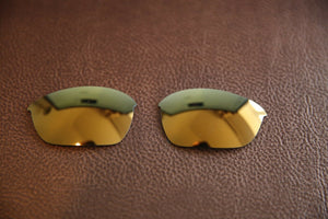 PolarLens POLARIZED 24k Gold Replacement Lens for-Oakley Half Jacket 2.0
