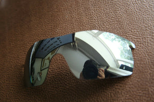 PolarLens POLARIZED Silver Replacement Lens for-Oakley RadarLock XL sunglasses