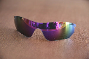 PolarLens POLARIZED Purple Replacement Lens for-Oakley Radar Edge sunglasses