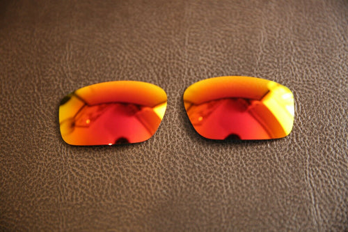 PolarLens POLARIZED Red Fire Iridium Replacement Lens for-Oakley Straightlink