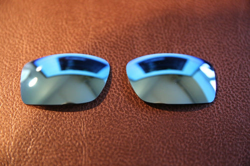 PolarLens Polarized Ice Blue Replacement Lens for-Oakley Square Wire Sunglasses