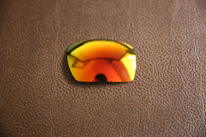 PolarLens POLARIZED Fire Red Replacement Lens for-Oakley Oil Drum sunglasses