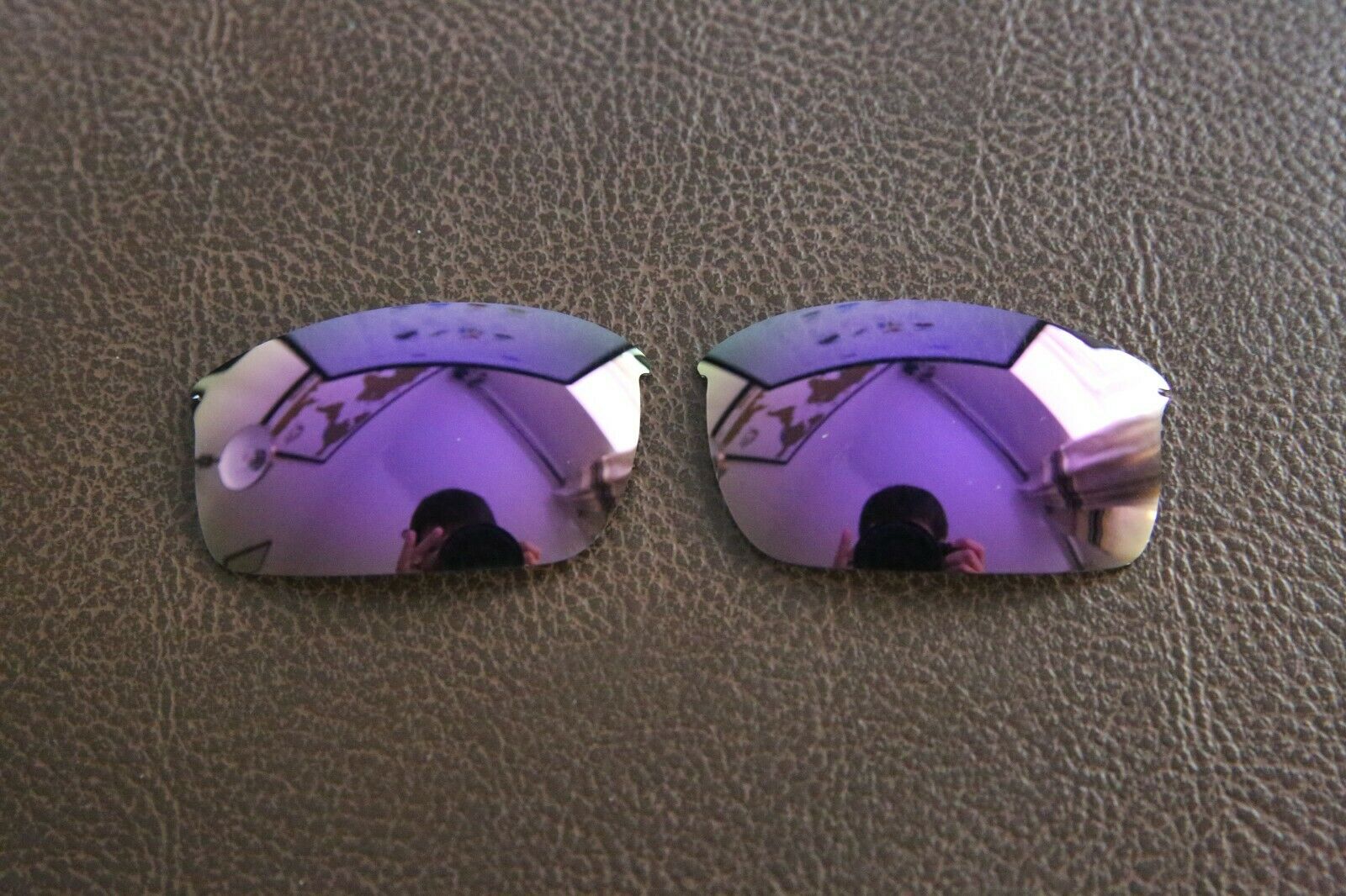 PolarLens POLARIZED Purple Replacement Lens for-Oakley Wiretap