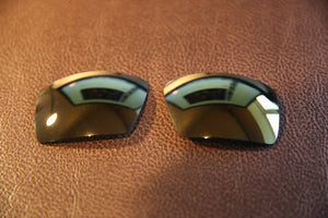 PolarLens POLARIZED 24k Gold Replacement Lens for-Oakley Eyepatch 2 Sunglasses