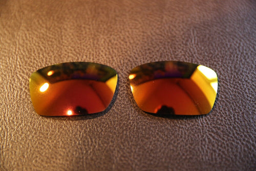 PolarLens POLARIZED Fire Red Iridium Replacement Lens for-Oakley Fuel Cell