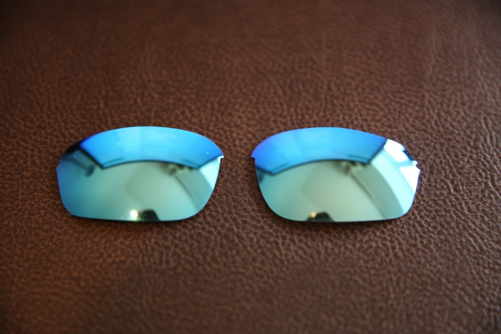 PolarLens POLARIZED Ice Blue Replacement Lens for-Oakley Half Wire 2.0