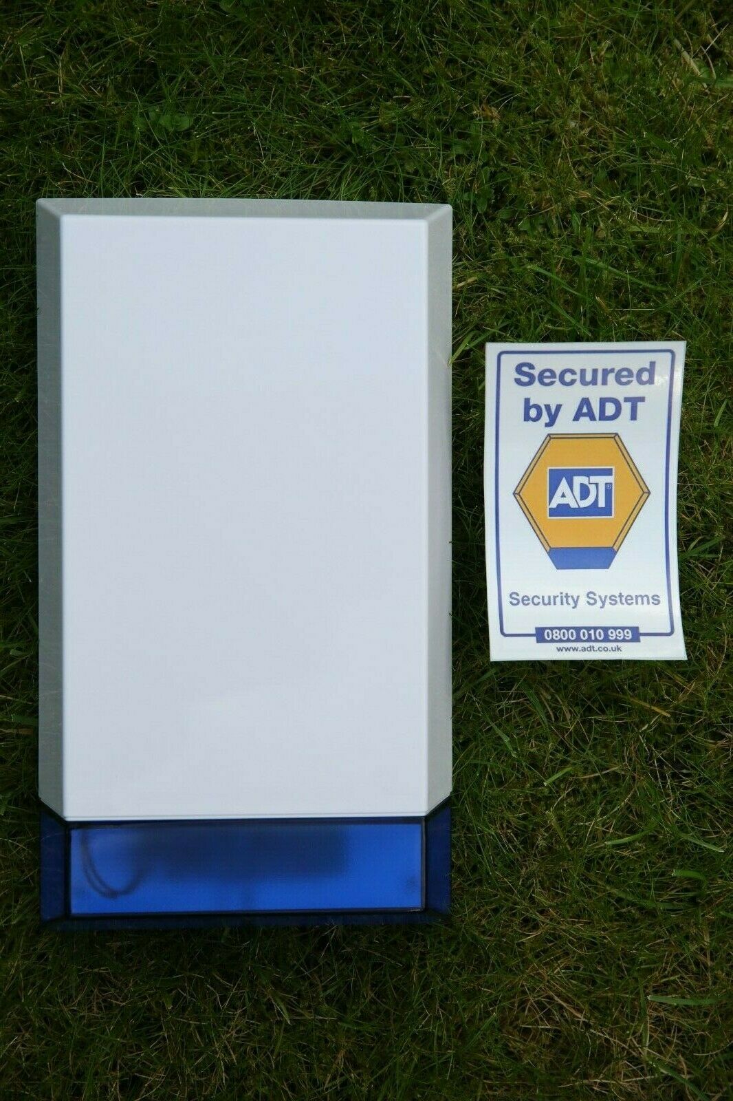 ShieldSafe Dummy Burglar Alarm Bell Box & LED flasher with FREE ADT Sticker