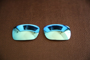 PolarLens POLARIZED Ice Blue Replacement Lens for-Oakley Crankcase sunglasses