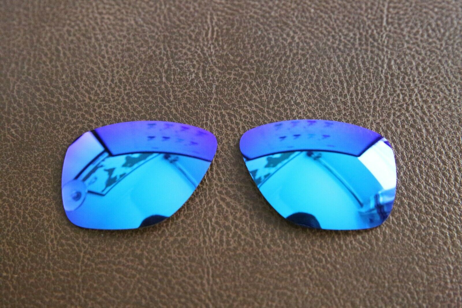 PolarLens POLARIZED Ice Blue Replacement Lens for-Oakley Breadbox