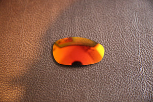 PolarLens POLARIZED Fire Red Iridium Replacement Lens for-Oakley Juliet