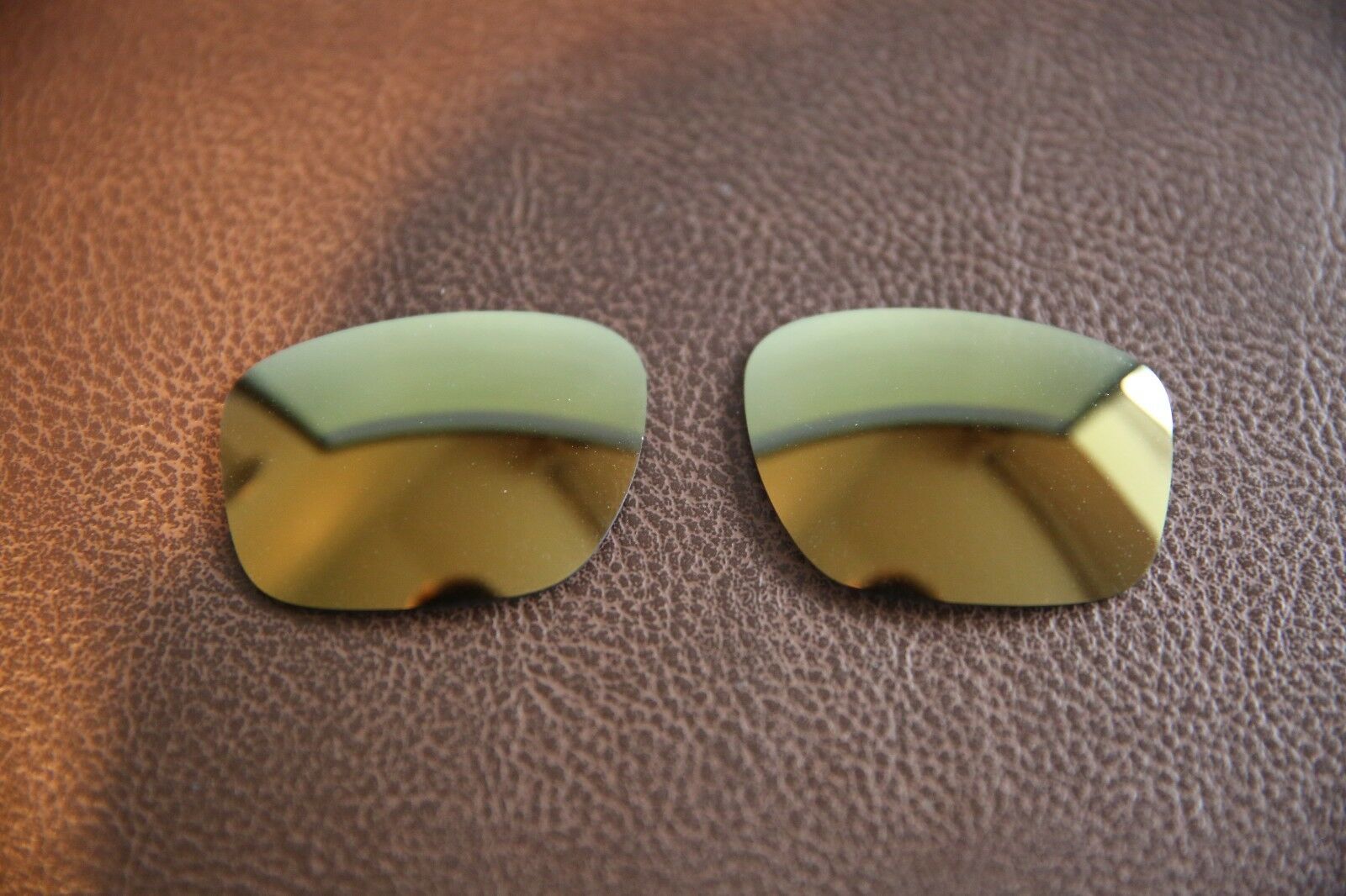 PolarLens POLARIZED 24k Gold Replacement Lens for-Oakley Sliver Sunglasses