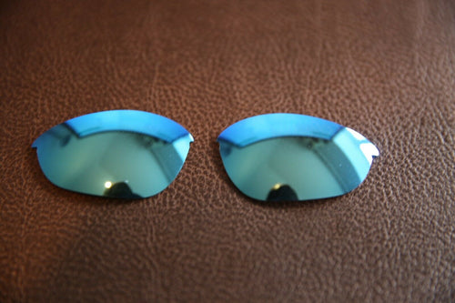 PolarLens POLARIZED Ice Blue Replacement Lens for-Oakley Half Jacket sunglasses