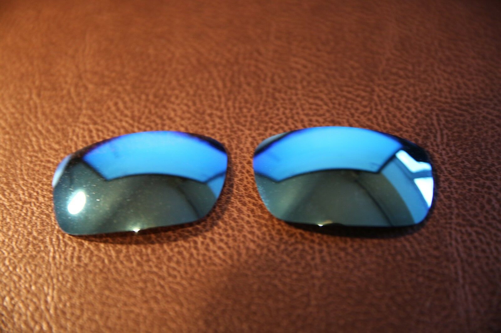 PolarLens POLARIZED Ice Blue Replacement Lens for-Oakley Crankshaft sunglasses