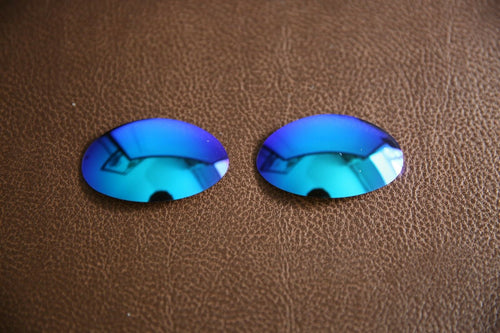 PolarLens POLARIZED Ice Blue Replacement Lens for-Oakley Eye Jacket sunglasses