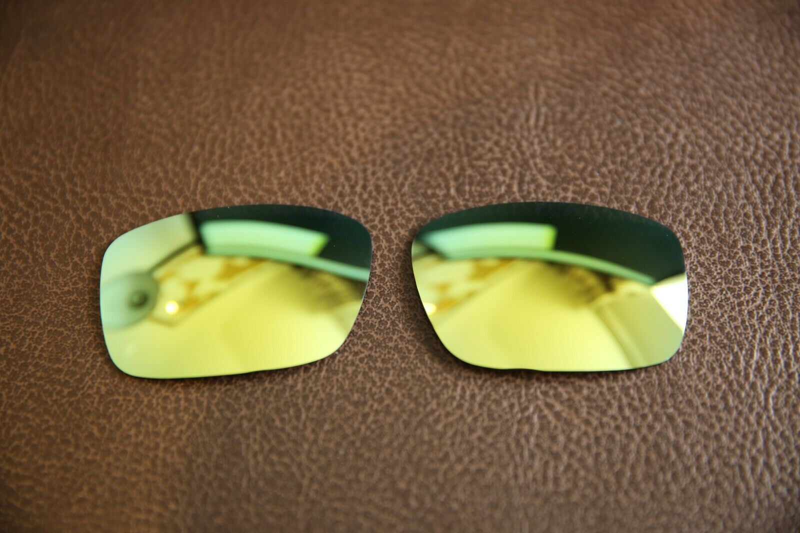 PolarLens POLARIZED 24k Gold Replacement Lens for-Oakley Drop Point sunglasses