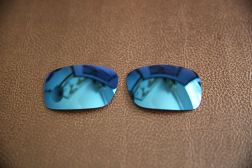 PolarLens POLARIZED Smoke Blue Replacement Lens for-Oakley Crankcase sunglasses