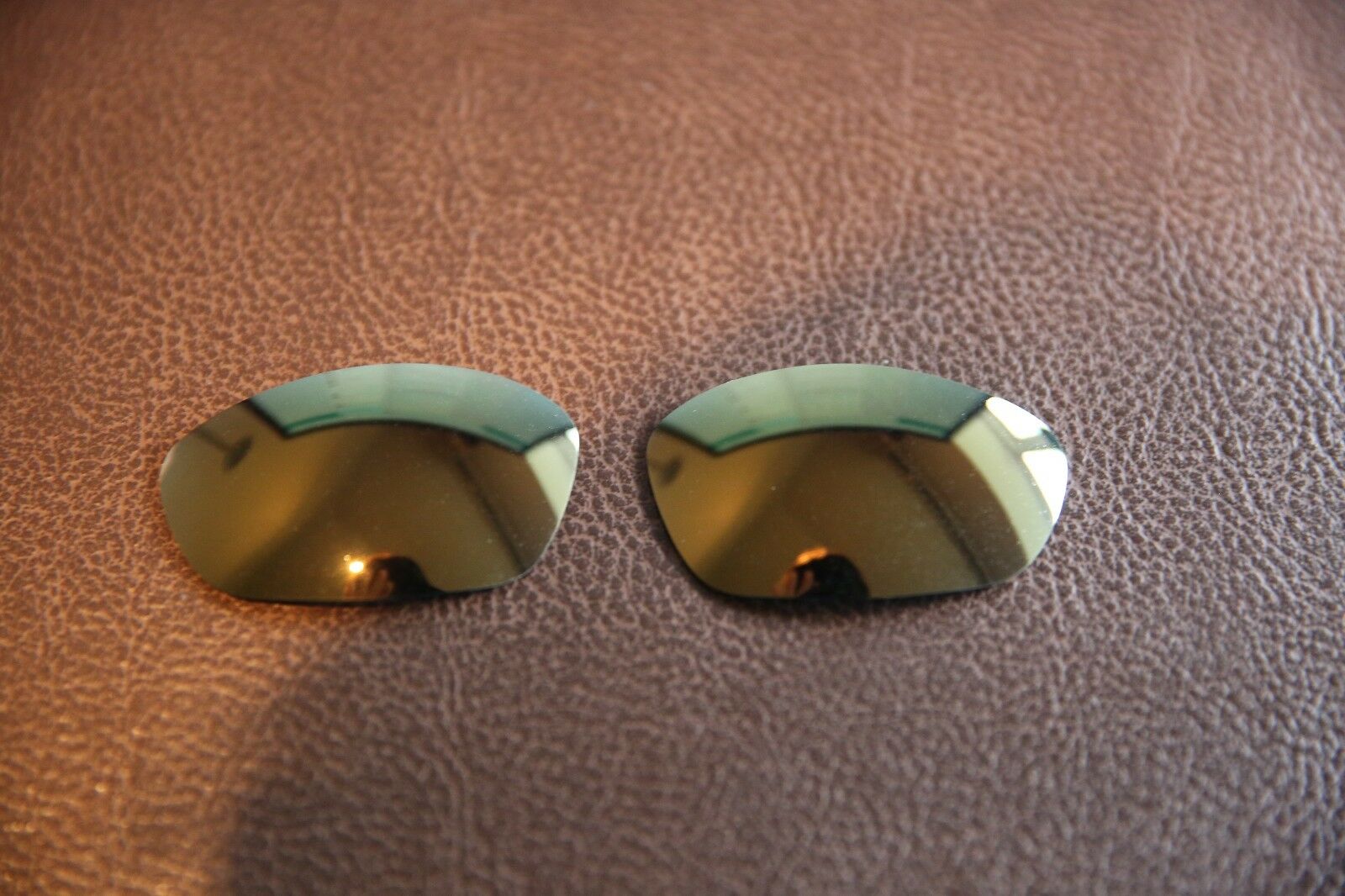 PolarLens POLARIZED 24k Gold Replacement Lens for-Oakley Straight Jacket 2007+