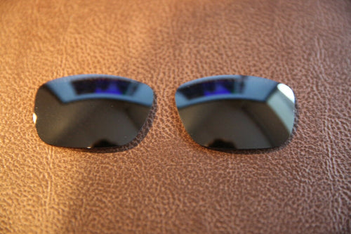 PolarLens POLARIZED Black Replacement Lens for-Oakley Tinfoil Sunglasses