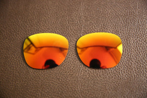 PolarLens POLARIZED Fire Red Replacement Lens for-Oakley Garage Rock sunglasses