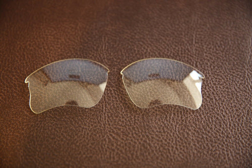 PolarLens Clear Replacement Lens for-Oakley Flak Jacket XLJ sunglasses