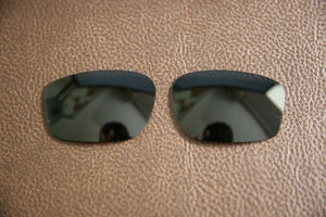 PolarLens POLARIZED Black Replacement Lenses for-Oakley Chainlink Sunglasses