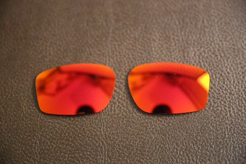 PolarLens POLARIZED Fire Red Replacement Lenses for-Oakley Chainlink Sunglasses