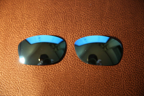 PolarLens POLARIZED Ice Blue Replacement Lens for-Oakley Pit Bull Sunglasses