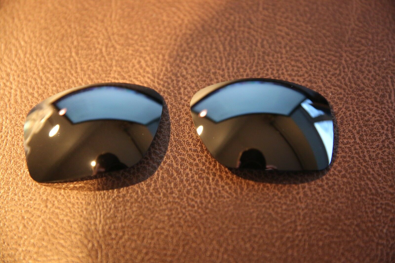 PolarLens POLARIZED Black Replacement Lens for-Oakley Big Taco Sunglasses