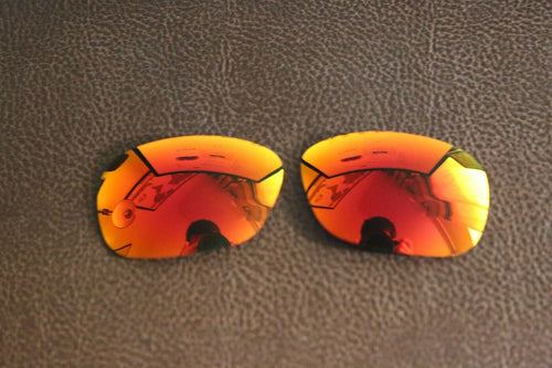 PolarLens POLARIZED Fire Red Replacement Lens for-Oakley C-Wire Sunglasses