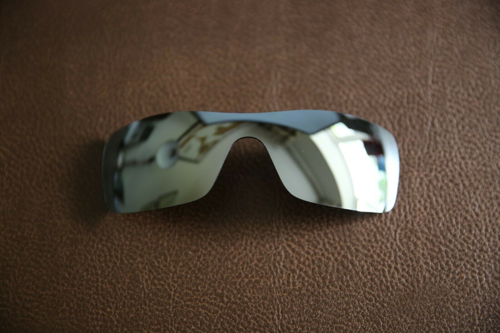 PolarLens POLARIZED Silver Replacement Lenses for-Oakley Batwolf Sunglasses