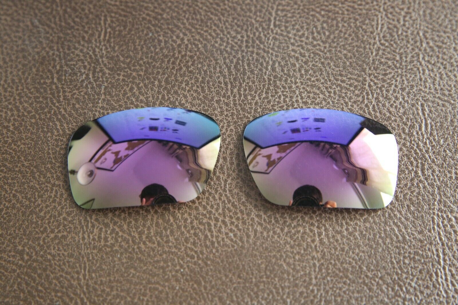 PolarLens POLARIZED Purple Replacement Lens for-Oakley Triggerman Sunglasses