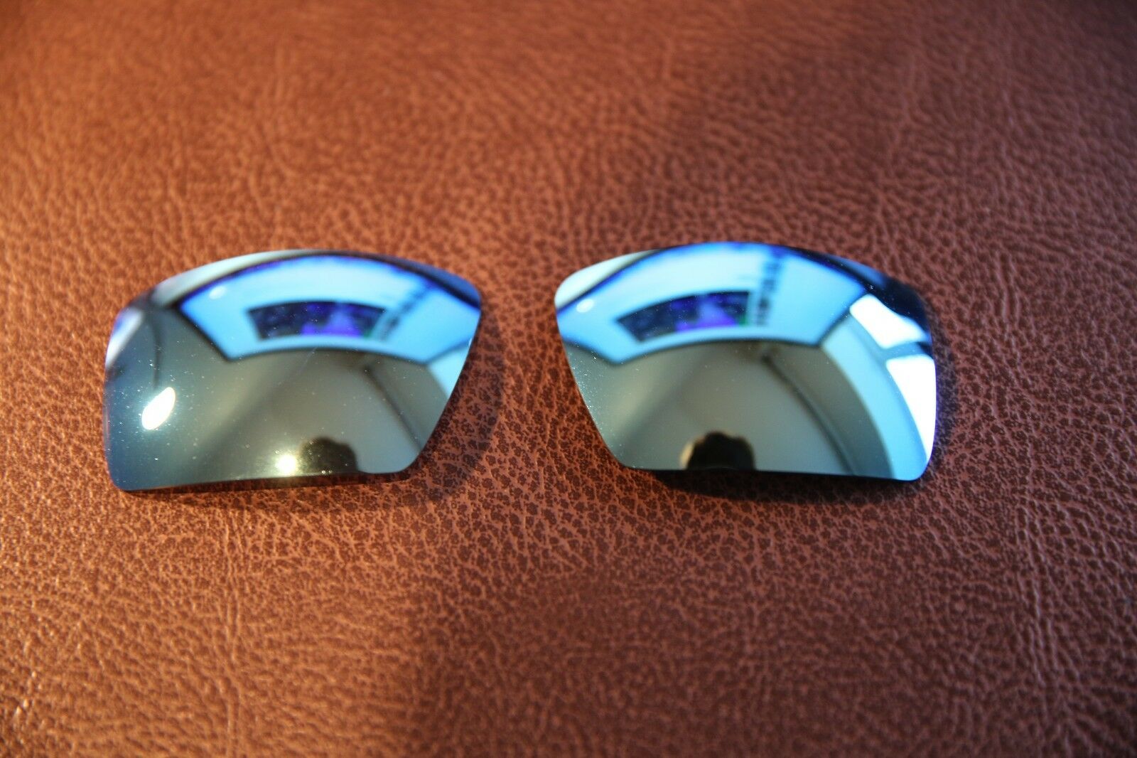 PolarLens POLARIZED Ice Blue Replacement Lens for-Oakley Eyepatch 2 Sunglasses