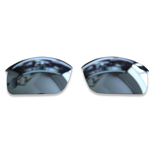 PolarLens POLARIZED Silver Replacement Lens for-Oakley Bottle Rocket sunglasses